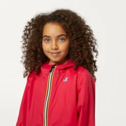 K-WAY P. Le Vrai 3.0 Claude - Jackets - Mid - Kid Unisex - Red Berry Flash Sale