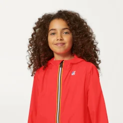 K-WAY P. Le Vrai 3.0 Claude - Jackets - Mid - Kid Unisex - Red Papavero Sale