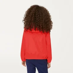 K-WAY P. Le Vrai 3.0 Claude - Jackets - Mid - Kid Unisex - Red Papavero Sale