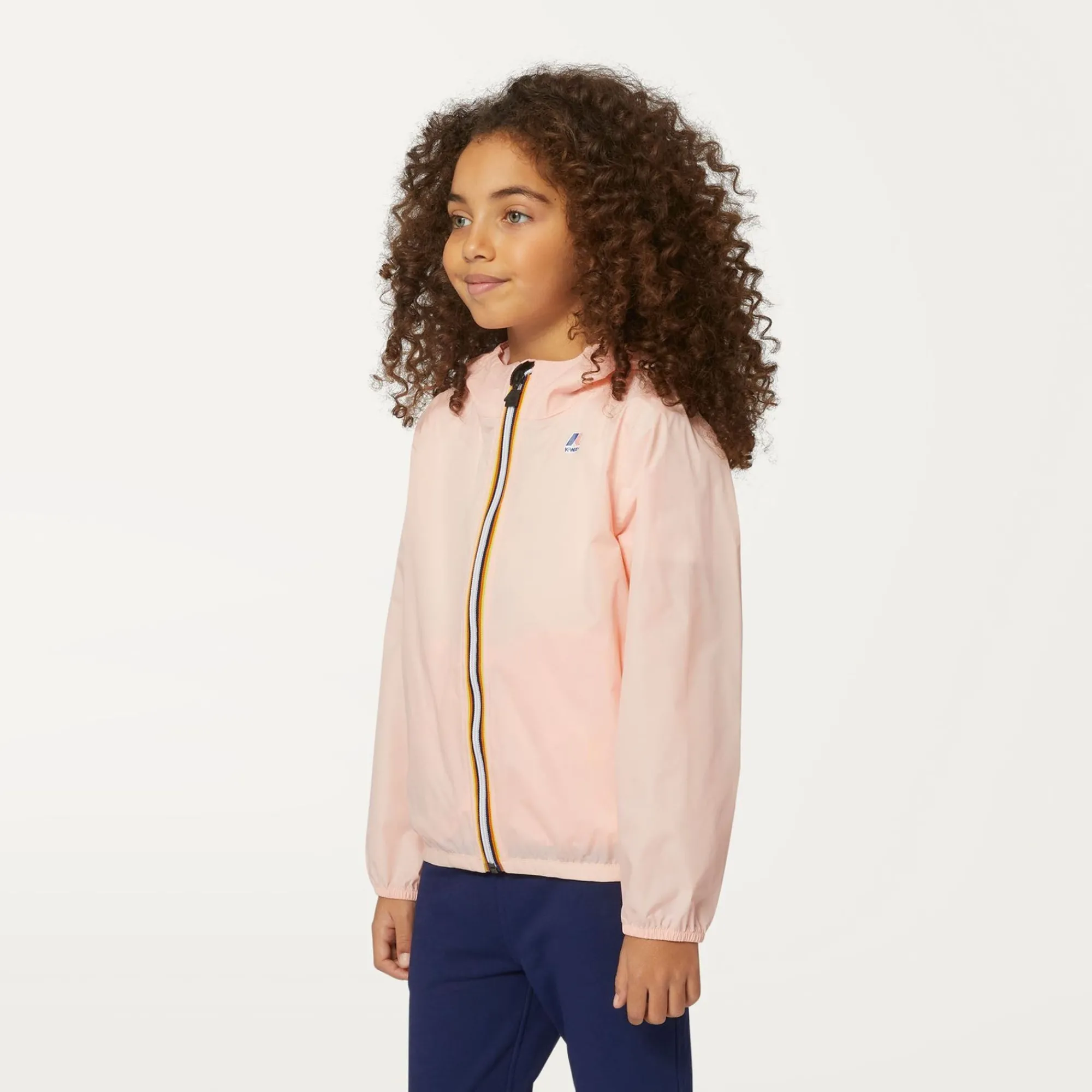 K-WAY P. Le Vrai 3.0 Claude - Jackets - Mid - Kid Unisex - Pink Dafne Fashion