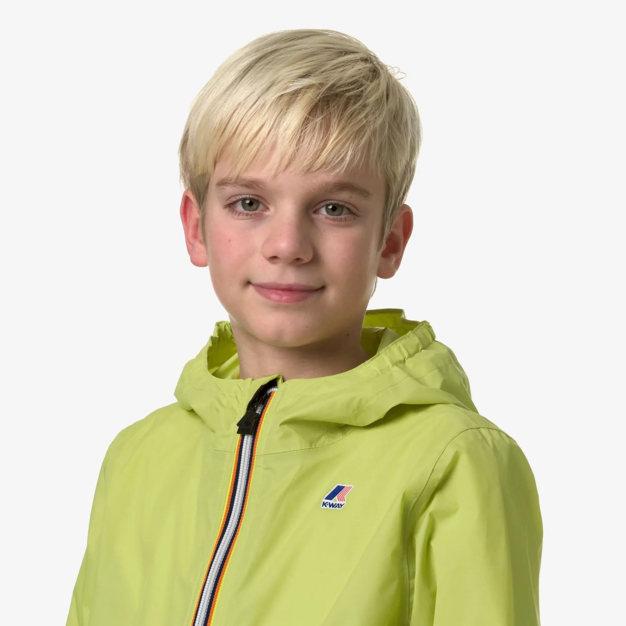 K-WAY P. Le Vrai 3.0 Claude - Jackets - Mid - Kid Unisex - Green Celery Online