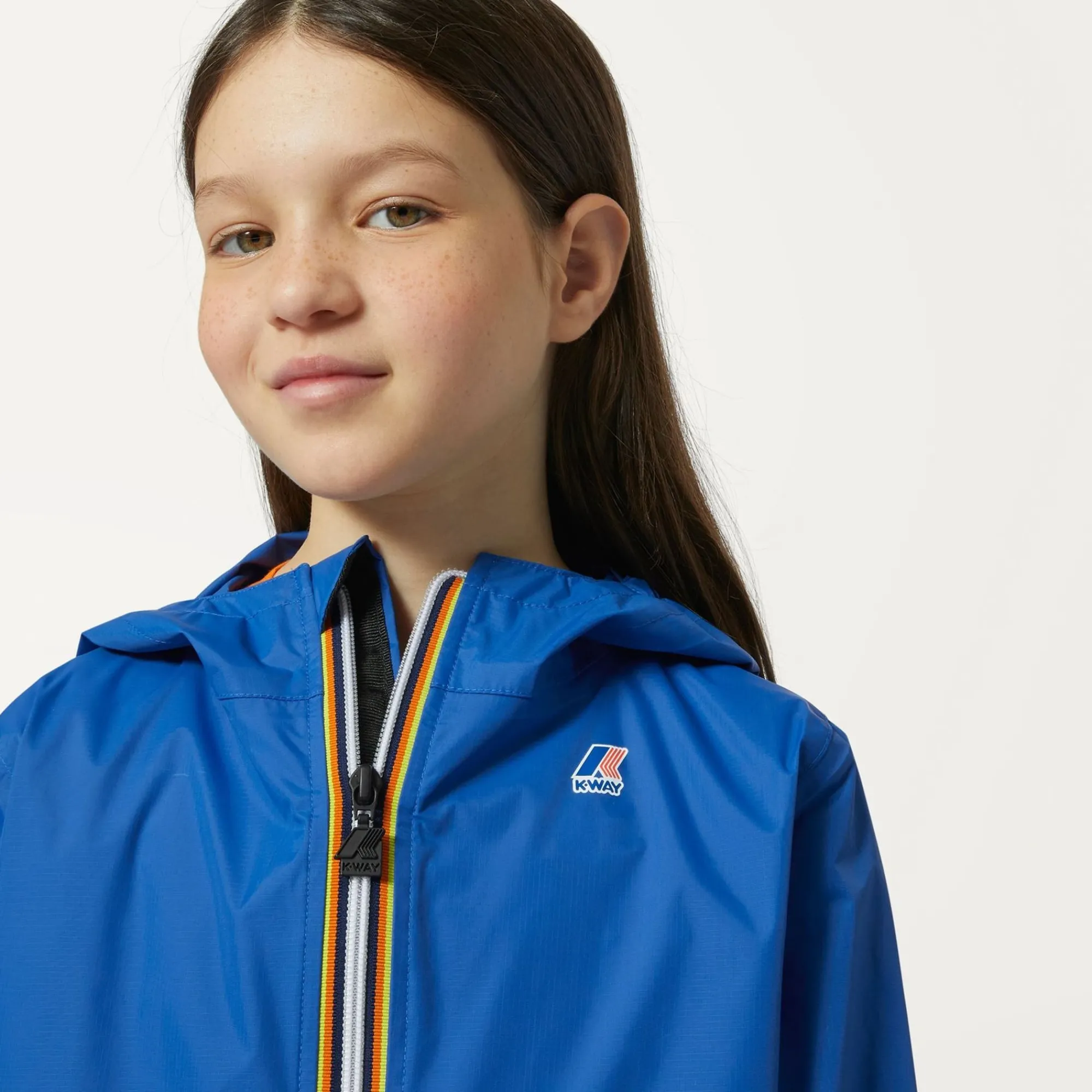 K-WAY P. Le Vrai 3.0 Claude - Jackets - Mid - Kid Unisex - Blue Royal Marine Cheap