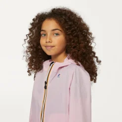 K-WAY P. Le Vrai 3.0 Claude - Jackets - Mid - Kid Unisex - Pink Lavender Cheap