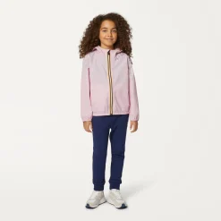 K-WAY P. Le Vrai 3.0 Claude - Jackets - Mid - Kid Unisex - Pink Lavender Cheap