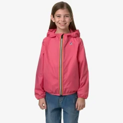 K-WAY P. Le Vrai 3.0 Claude - Jackets - Mid - Kid Unisex - Pink Md Discount