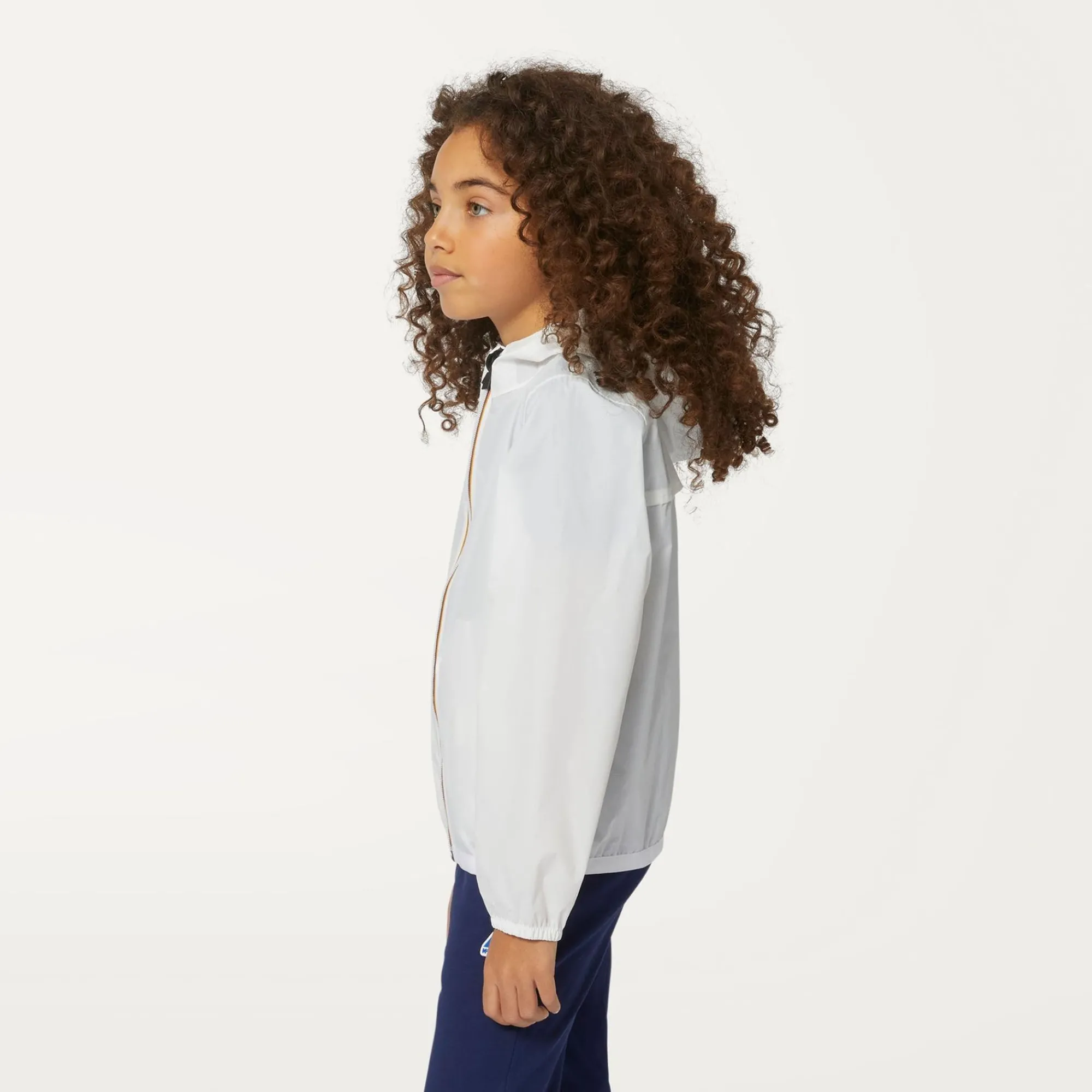 K-WAY P. Le Vrai 3.0 Claude - Jackets - Mid - Kid Unisex - White Best Sale