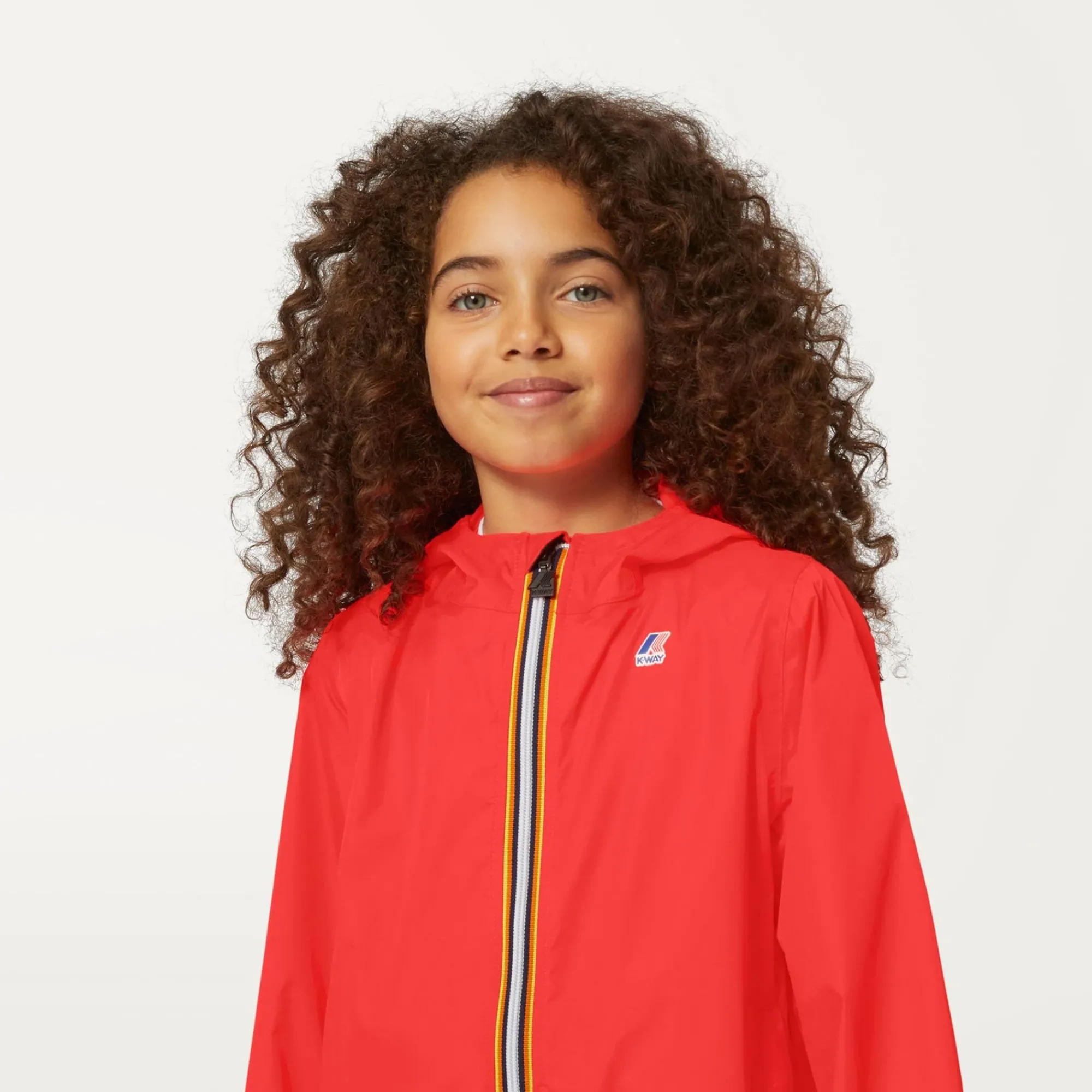 K-WAY P. Le Vrai 3.0 Claude - Jackets - Mid - Kid Unisex - Red Papavero Cheap