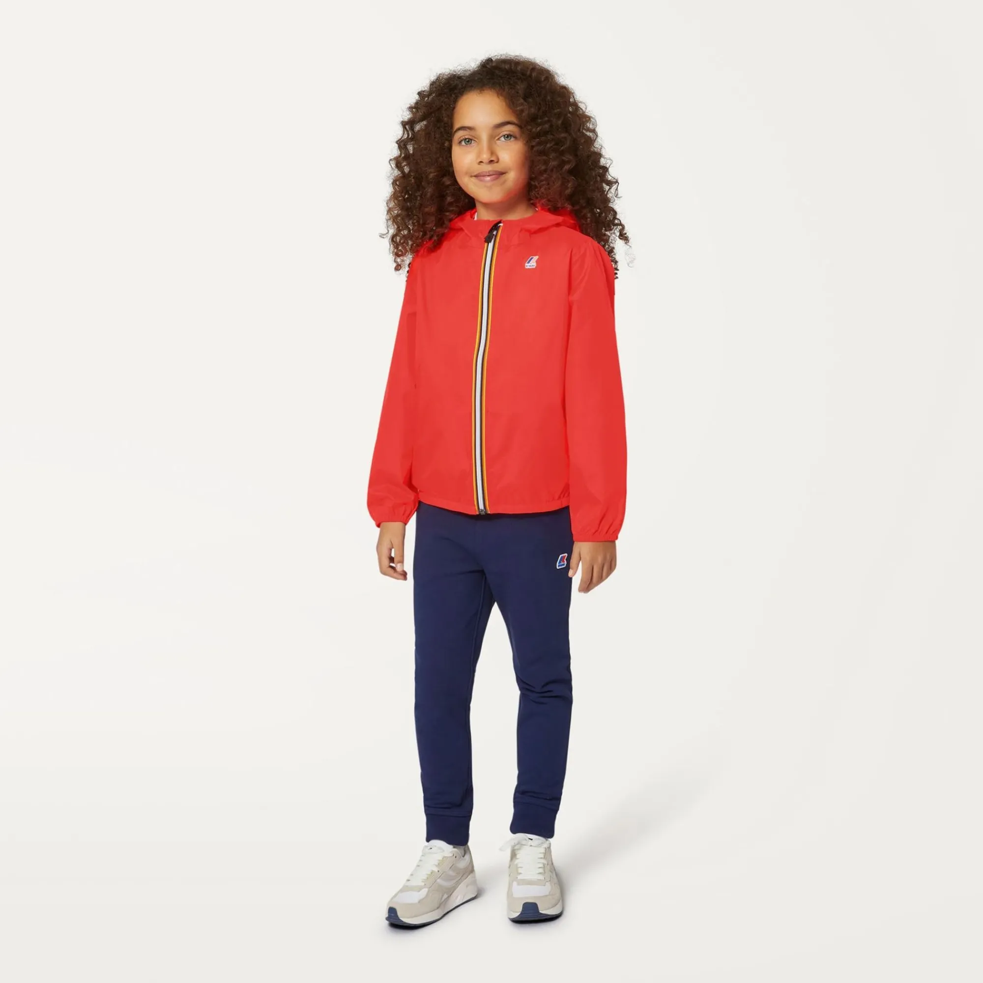 K-WAY P. Le Vrai 3.0 Claude - Jackets - Mid - Kid Unisex - Red Papavero Cheap