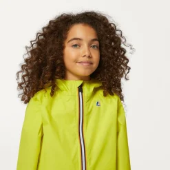 K-WAY P. Le Vrai 3.0 Claude - Jackets - Mid - Kid Unisex - Green Sulphur Fashion