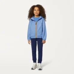K-WAY P. Le Vrai 3.0 Claude - Jackets - Mid - Kid Unisex - Azure Dk Cheap