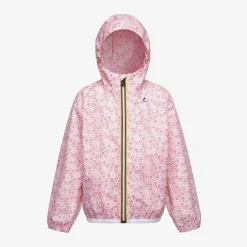 K-WAY P. Le Vrai 3.0 Claude Graphic - Jackets - Mid - Kid Unisex - Circles Wh-Pnk Cheap