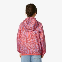 K-WAY P. Le Vrai 3.0 Claude Graphic - Jackets - Mid - Kid Unisex - Optical Violet Red Fashion