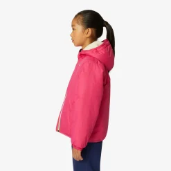 K-WAY P. Le Vrai 3.0 Claude Orsetto - Jackets - Mid - Kid Unisex - Ecru-Fuchsia Magenta Best Sale