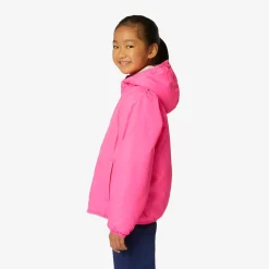 K-WAY P. Le Vrai 3.0 Claude Orsetto - Jackets - Mid - Kid Unisex - Ecru-Pink Intense Best Sale