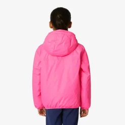 K-WAY P. Le Vrai 3.0 Claude Orsetto - Jackets - Mid - Kid Unisex - Ecru-Pink Intense Best Sale