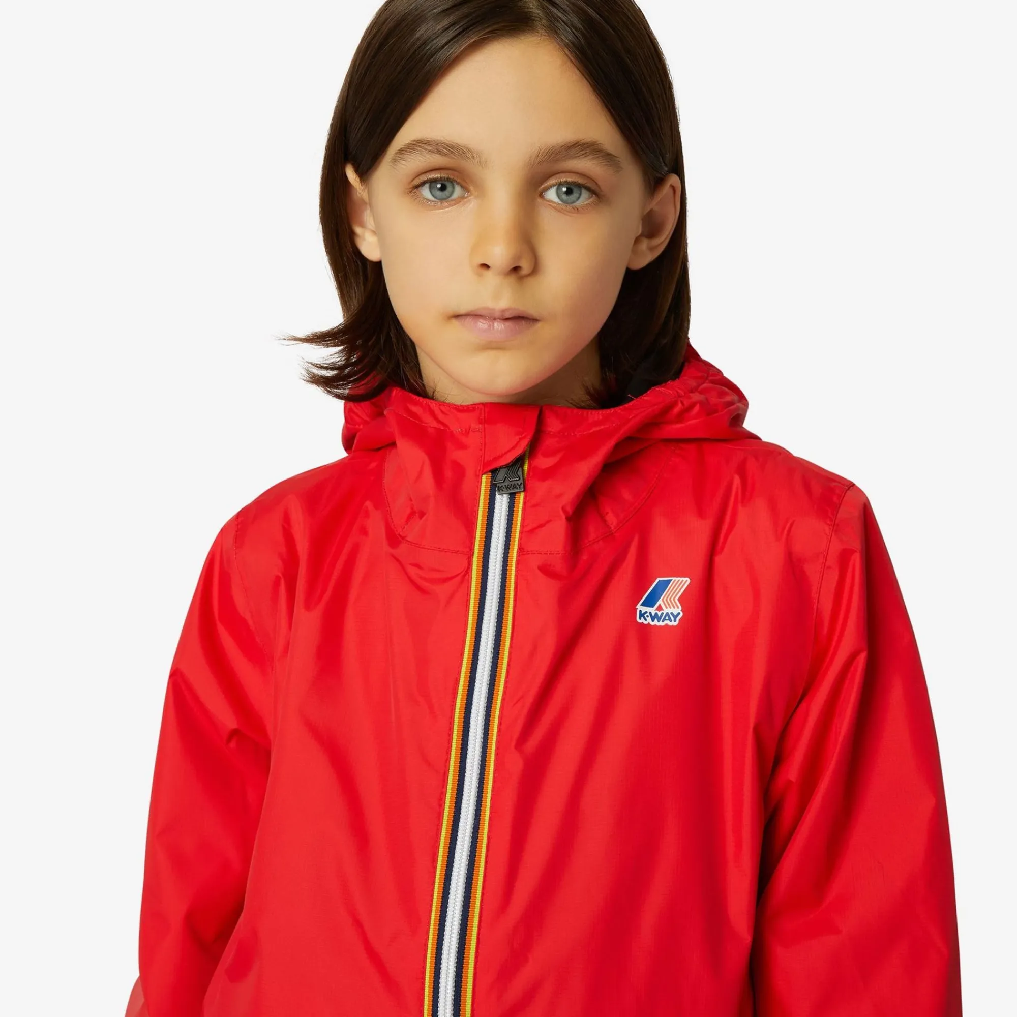K-WAY P. Le Vrai 3.0 Claude Warm - Jackets - Mid - Kid Unisex - Red New