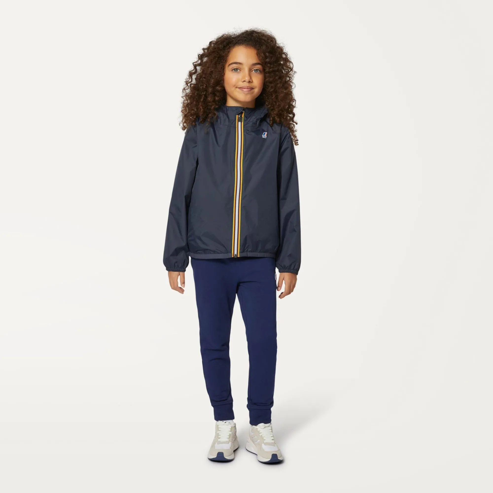 K-WAY P. Le Vrai 3.0 Claude Warm - Jackets - Mid - Kid Unisex - Blue Depth Fashion