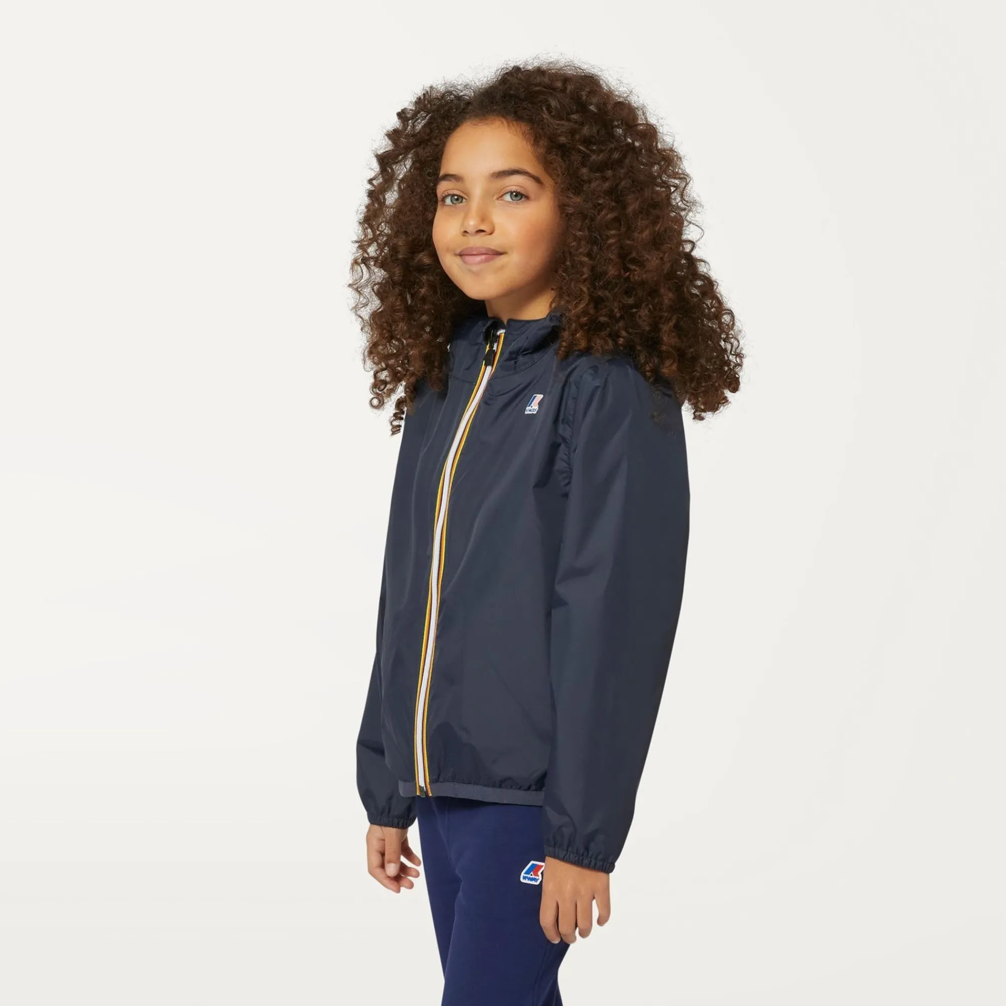 K-WAY P. Le Vrai 3.0 Claude Warm - Jackets - Mid - Kid Unisex - Blue Depth Fashion