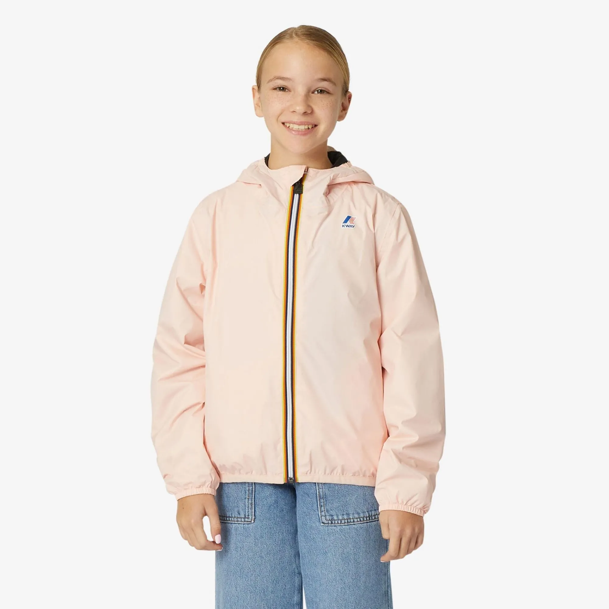 K-WAY P. Le Vrai 3.0 Claude Warm - Jackets - Mid - Kid Unisex - Pink Dafne Cheap