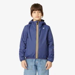 K-WAY P. Le Vrai 3.0 Claude Warm - Jackets - Mid - Kid Unisex - Blue Medieval Outlet