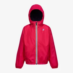 K-WAY P. Le Vrai 3.0 Claude Warm - Jackets - Mid - Kid Unisex - Red Berry Hot