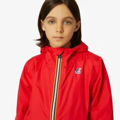 K-WAY P. Le Vrai 3.0 Claude Warm - Jackets - Mid - Kid Unisex - Red Hot