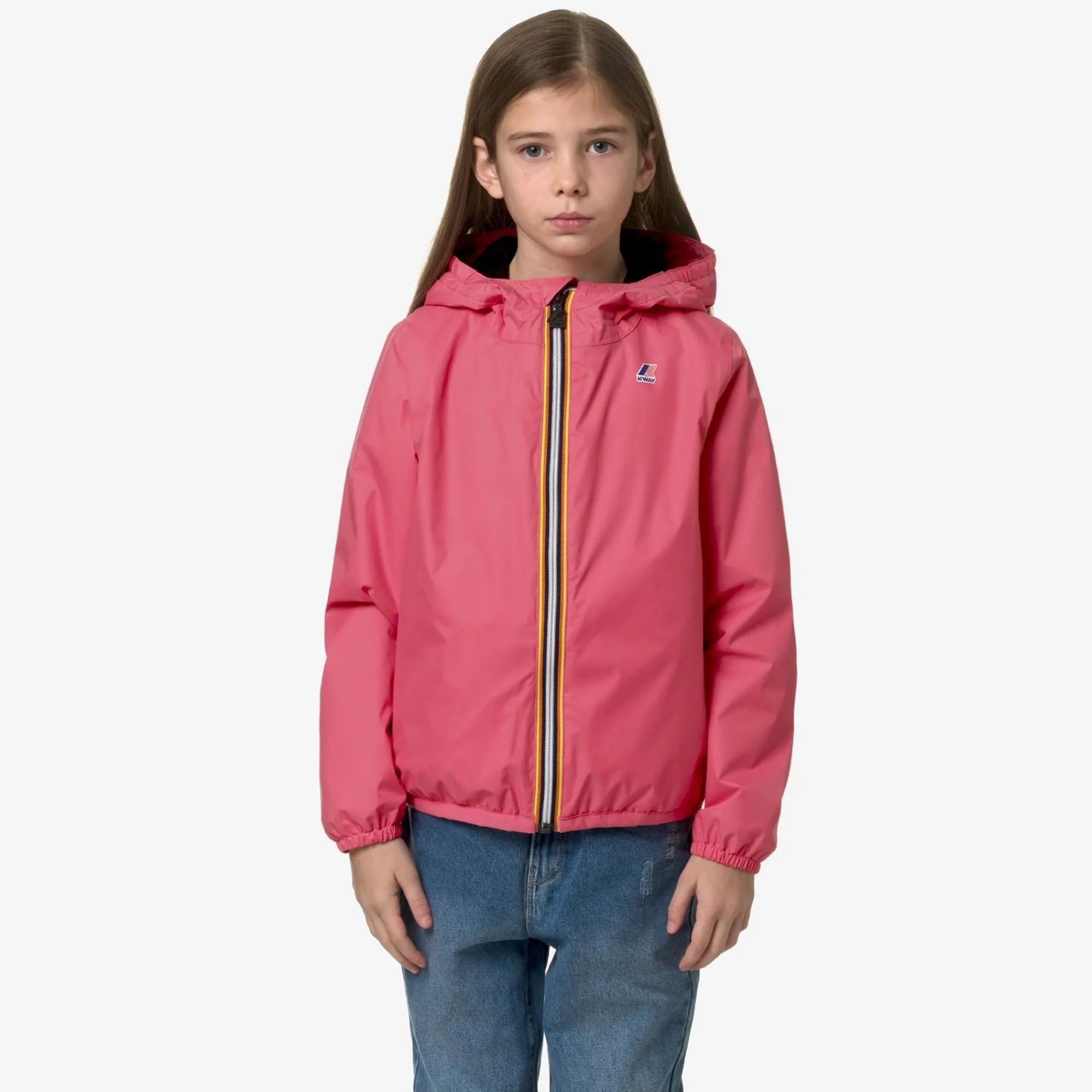 K-WAY P. Le Vrai 3.0 Claude Warm - Jackets - Mid - Kid Unisex - Pink Md Discount