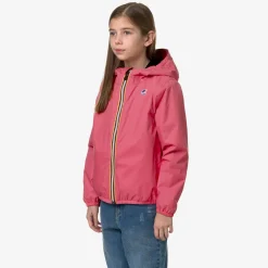 K-WAY P. Le Vrai 3.0 Claude Warm - Jackets - Mid - Kid Unisex - Pink Md Discount