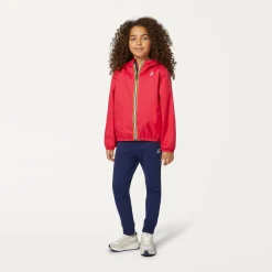 K-WAY P. Le Vrai 3.0 Claude Warm - Jackets - Mid - Kid Unisex - Red Berry Sale
