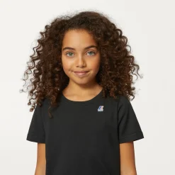K-WAY P. Le Vrai 3.0 Edouard - T-Shirtstop - T-Shirt - Kid Unisex - Black Pure Fashion