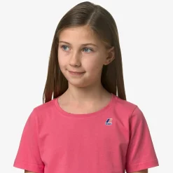 K-WAY P. Le Vrai 3.0 Edouard - T-Shirtstop - T-Shirt - Kid Unisex - Pink Md Store