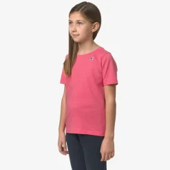 K-WAY P. Le Vrai 3.0 Edouard - T-Shirtstop - T-Shirt - Kid Unisex - Pink Md Store