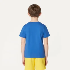 K-WAY P. Le Vrai 3.0 Edouard - T-Shirtstop - T-Shirt - Kid Unisex - Blue Royal Marine Discount