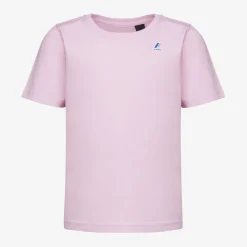 K-WAY P. Le Vrai 3.0 Edouard - T-Shirtstop - T-Shirt - Kid Unisex - Pink Lavender Outlet