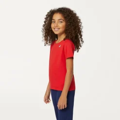 K-WAY P. Le Vrai 3.0 Edouard - T-Shirtstop - T-Shirt - Kid Unisex - Red Flash Sale