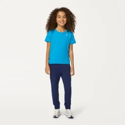 K-WAY P. Le Vrai 3.0 Edouard - T-Shirtstop - T-Shirt - Kid Unisex - Turquoise Dk Cheap