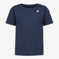 K-WAY P. Le Vrai 3.0 Edouard - T-Shirtstop - T-Shirt - Kid Unisex - Blue Depth Cheap