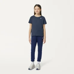 K-WAY P. Le Vrai 3.0 Edouard - T-Shirtstop - T-Shirt - Kid Unisex - Blue Depth Cheap