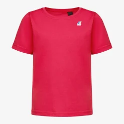 K-WAY P. Le Vrai 3.0 Edouard - T-Shirtstop - T-Shirt - Kid Unisex - Red Berry Fashion