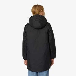 K-WAY P. Le Vrai 3.0 Eiffel Orsetto - Jackets - 3/4 Length - Kid Unisex - Ecru-Black Pure Best Sale