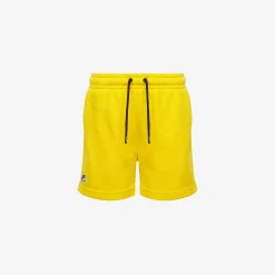 K-WAY P. Le Vrai Dorian Poly Cotton - Shorts - Sportshorts - Kid Unisex - Yellow Dk New