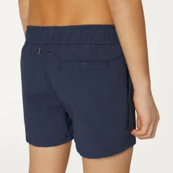 K-WAY P. Le Vrai Olivier - Bathing Suits - Swimming Trunk - Boy - Blue Depth Store