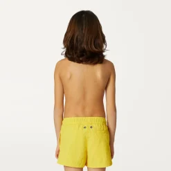 K-WAY P. Le Vrai Olivier - Bathing Suits - Swimming Trunk - Boy - Yellow Dk Cheap