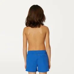 K-WAY P. Le Vrai Olivier - Bathing Suits - Swimming Trunk - Boy - Blue Royal Marine Hot