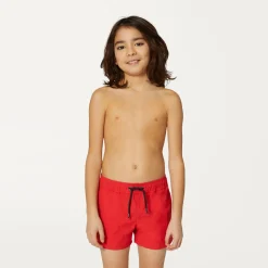 K-WAY P. Le Vrai Olivier - Bathing Suits - Swimming Trunk - Boy - Red Cheap