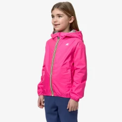 K-WAY P. Lily Eco Plus Reversible Fluo - Jackets - Short - Girl - Fucsia Fluo Cheap
