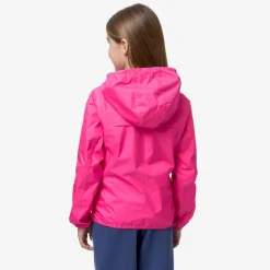 K-WAY P. Lily Eco Plus Reversible Fluo - Jackets - Short - Girl - Fucsia Fluo Cheap