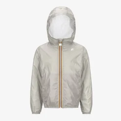 K-WAY P. Lily Plus.2 Reversible - Jackets - Short - Girl - White-Beige Clearance
