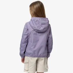 K-WAY P. Lily Plus.2 Reversible - Jackets - Short - Girl - Violet G-White Sale