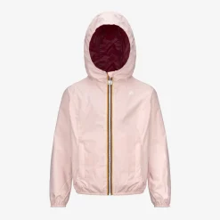 K-WAY P. Lily Plus.2 Reversible - Jackets - Short - Girl - Pink Gardenia-Red Dk Cheap